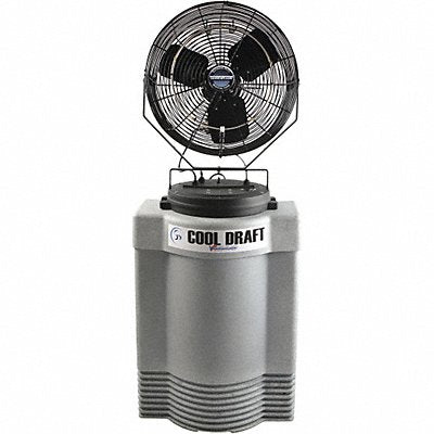 MAXX AIR CDMP1840GRY Mid Pressure Misting Fan w/40 Gal Tank