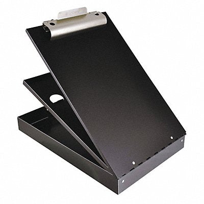 GRAINGER 21117 Clipboard Aluminum Storage 1 in Black