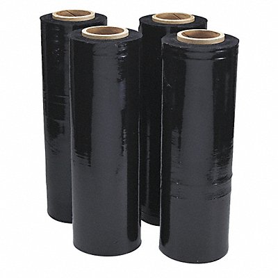 UNIVERSAL UNV62120 Black Stretch Film 18 x1 500ft Roll PK4