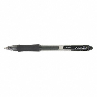 ZEBRA 46810 Sarasa Gel Pen Black Medium PK12