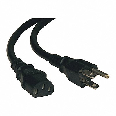 TRIPP LITE P006004 Power Cord 5-15P to C13 10A 18AWG 4ft