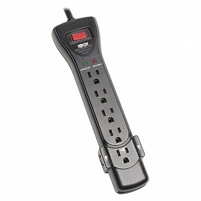 TRIPP LITE SUPER725B Surge 7 Outlet 25ft cord 2160J Black