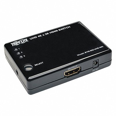 TRIPP LITE B119003UHDMN HDMI Mini Switch 3-Port Audio Remote