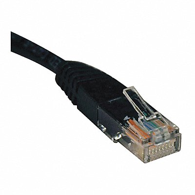 TRIPP LITE N002006BK Cat5e Cable Molded RJ45 M/M Black 6ft
