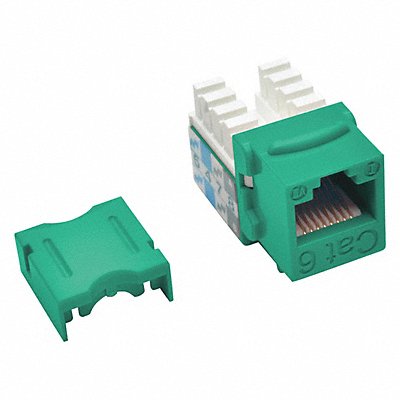 TRIPP LITE N238001GN Keystone Jack Cat6/Cat5e 110 Punch Green