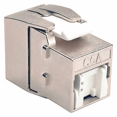 TRIPP LITE N238001SHTFA Keystone Jack Shielded Cat6a Cat6a Grey
