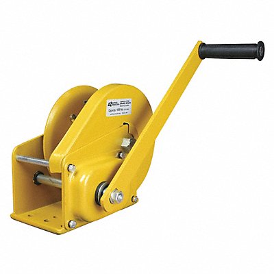 OZ LIFTING PRODUCTS OZ1500BW Hand Winch 1500 lb Carbon Steel