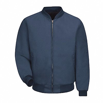 RED KAP JT36NVRGS Mens Navy Zip-Out Team Jkt