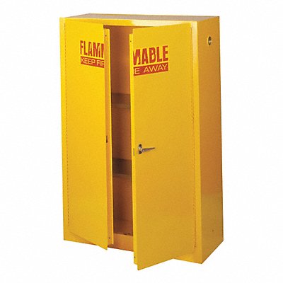 SANDUSKY SC450F Flammable Safety Cabinet 45 gal Yellow