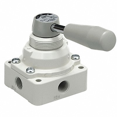 SMC VH201N02 Hand Valve 1/4 Side Port 1/4 Port