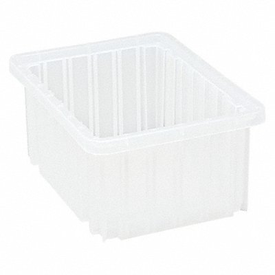 QUANTUM STORAGE SYSTEMS DG91050CL Grid Containers Clr 10-7/8x8-1/4x5