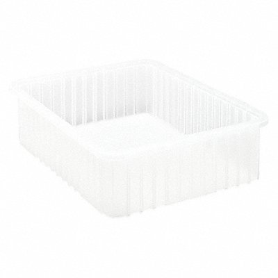 QUANTUM STORAGE SYSTEMS DG93060CL Grid Containers Clr 22-1/2x17-1/2x6 PK3