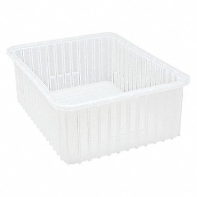 QUANTUM STORAGE SYSTEMS DG93080CL Grid Containers Clear 22-1/2x17-1/2x8