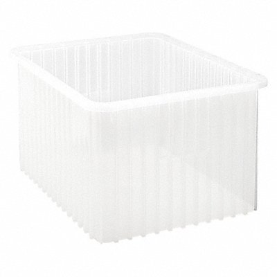 QUANTUM STORAGE SYSTEMS DG93120CL Grid Containers Clr 22-1/2x17-1/2x12