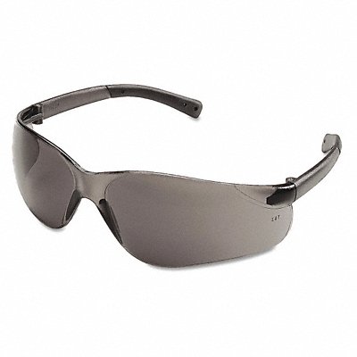 CREWS BK112 Safety Glasses Wraparound Grey