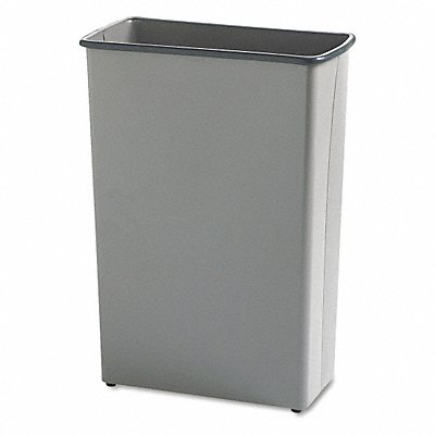 SAFCO 9618CH Wastebasket 22 gal Rectangular Charcol