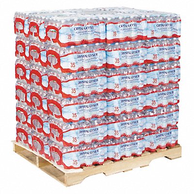 CRYSTAL GEYSER 350018 Water Spring 16.9 oz 35/Case 54 Cs/Plt