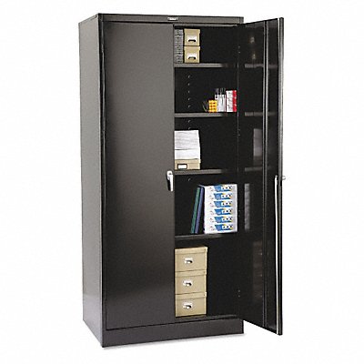 TENNSCO 2470BK Cabinet Stor 78x36x24 Deluxe Black