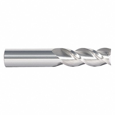 GRAINGER 273431250 Square End Mill Single End Carbide 7/16