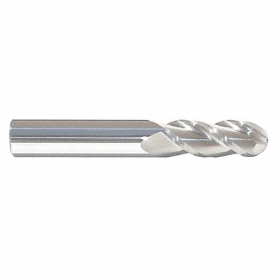 GRAINGER 283621635 Ball End Mill Single End 5/8 Carbide