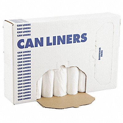 BOARDWALK BWK2432EXH Can Liner 24x32 White Linear PK500