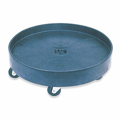 RUBBERMAID COMMERCIAL PRODUCTS FG265000BLA Universal Drum Dolly Cart