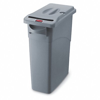 RUBBERMAID COMMERCIAL PRODUCTS FG9W2500LGrey Confidential Document Container 60L Grey