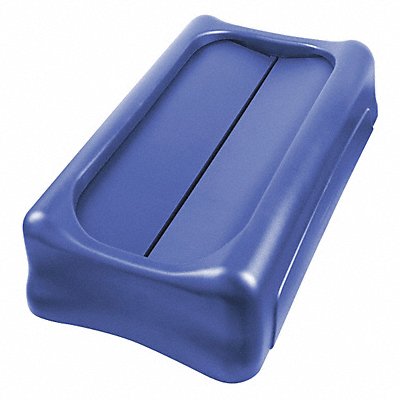 RUBBERMAID COMMERCIAL PRODUCTS FG267360BLUE Swing Lid Blue
