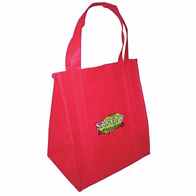 THE MAREK GROUP BG1315R Insulated Tote Bag Red 13 x 15 in