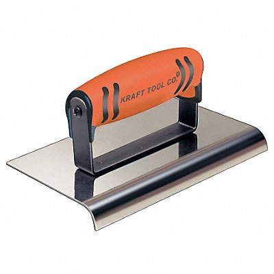 KRAFT TOOL CF165PF Concrete Sidewalk Edger SS 6 L 5/8 Lip