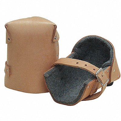 KRAFT TOOL WL087 Knee Pad UNIV Buckle Tan PR