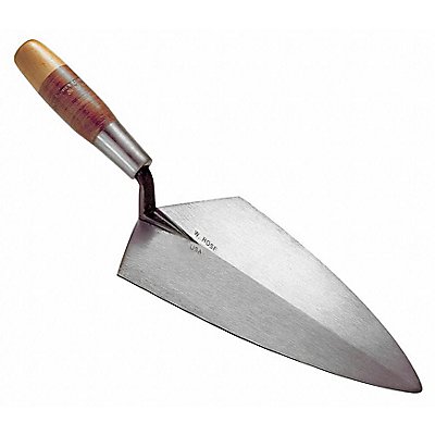 KRAFT TOOL RO31011 Philadelphia Trowel 11inL 5 1/2inW Steel