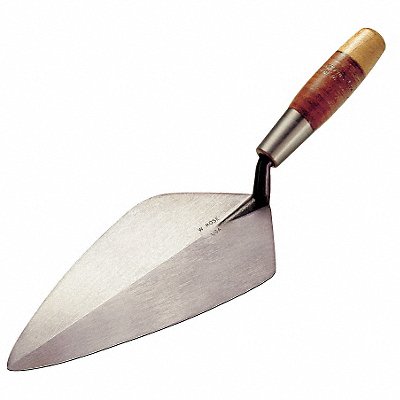 KRAFT TOOL RO31211 London Trowel 11inL 5 5/8inW CarbonSteel