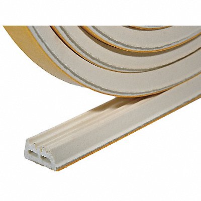 FROST KING V27WA H3960 Weatherseal 10 ft White EPDM
