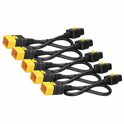 APC BY SCHNEIDER ELECTRIC AP8714S Power Cord IEC 320 C19 IEC C19 4 ft PK6