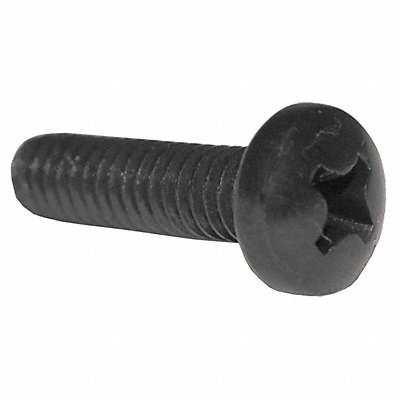 GRAINGER 0806MPPB MS #8-32 Black Oxide 3/8 L 100PK