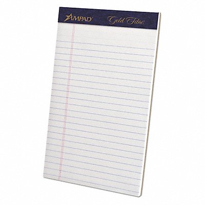 AMPAD 20018 Pads Jr. Legal Rule 50 Sheets White PK4