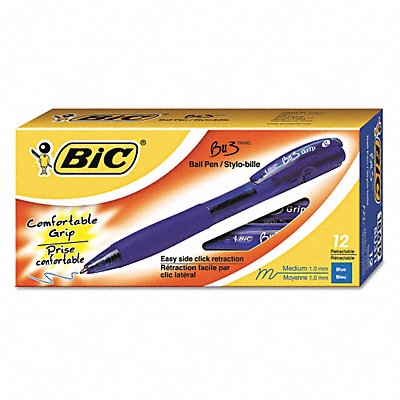 BIC BU311BE Ballpoint Pen RT Medium Blue PK12