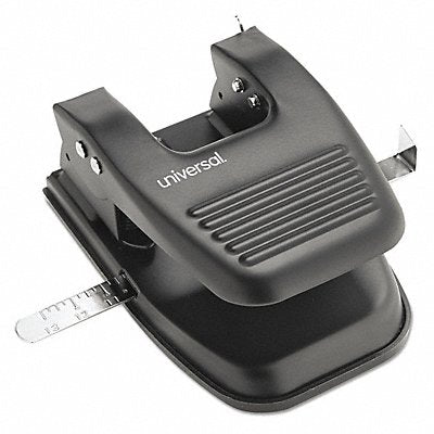 UNIVERSAL UNV74222 Punch 2-Hole Black