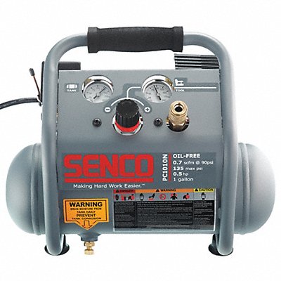 SENCO PC1010N Finish/Trim Air Compressor 1 gal 1/2 HP