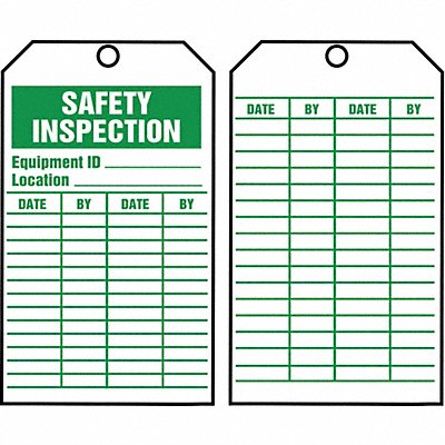 ACCUFORM TAR734 Inspection Tag Roll 6-1/4 x 3 PK250