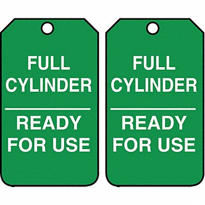 ACCUFORM MGT203CTP Safety Tag 5 3/4in H 3 1/4in W PK25