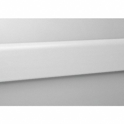 PAWLING CORP WG412301 H3589 Wall Guard Linen White Vinyl 12 ft L