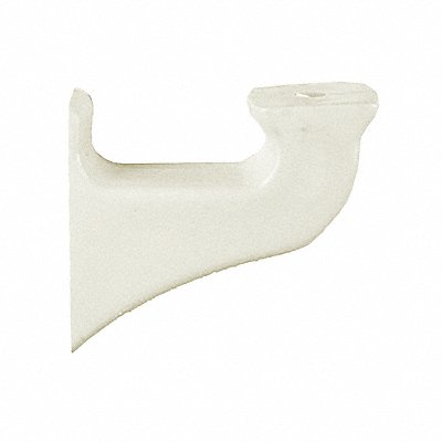 PAWLING CORP BR12060370 H3481 Bracket Eggshell Vinyl 2 5/8 in H