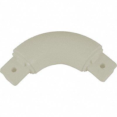 PAWLING CORP IOC12500370 Handrail Corner Eggshell Vinyl 1 1/2in H