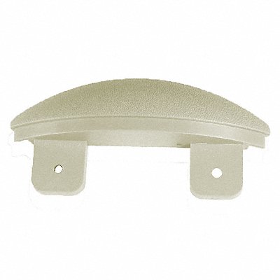 PAWLING CORP ETC50370 H3615 End Cap Eggshell 5 x 1-1/16In