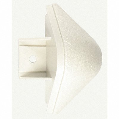 PAWLING CORP ETC300370 End Cap Eggshell 4-1/8In