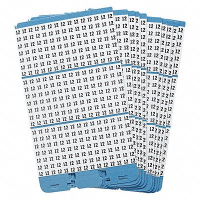 BRADY PWM12 Porta-Pack Wire Markers 12 Blk/Wht PK10