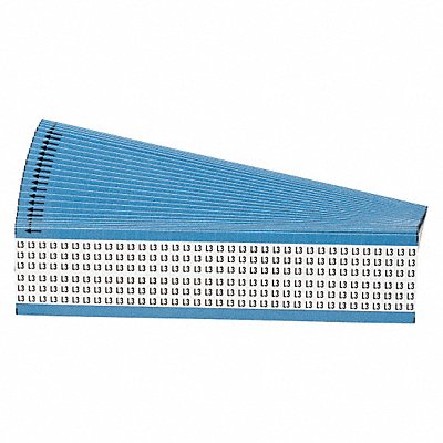 BRADY WML3PK Wire Markers Legend L3 Black/White PK25