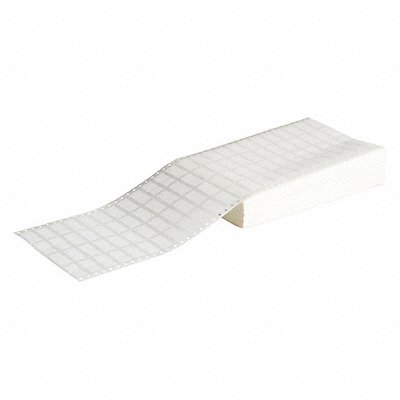 BRADY BCDAT1261910 Dot Matrix Labels 1.5 W x 0.75 H Wht